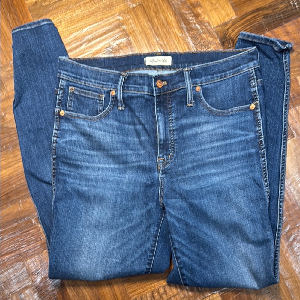 Madewell 10” High-Rise Skinny Jeans – Size 32 Tall
